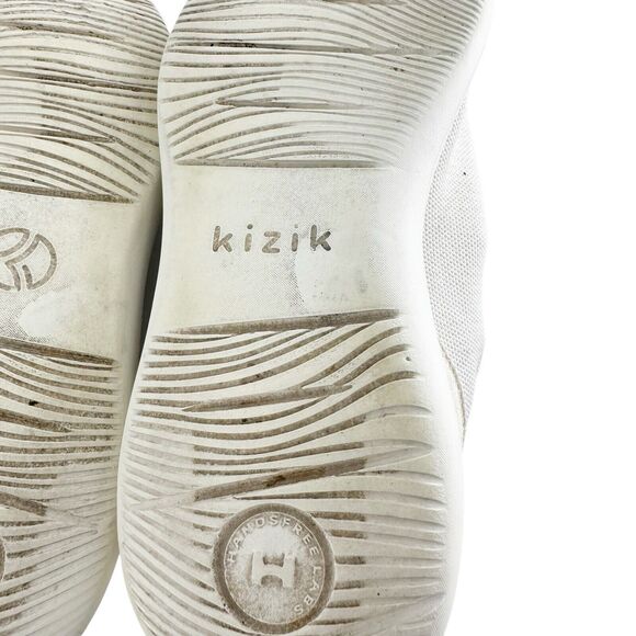 Kizik Sneakers Womens 10 Wide Madrid Eco Knit White Marshmallow Walking Athletic - Picture 14 of 16